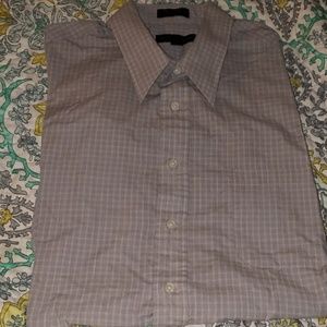 Modern Elements Short Sleeve Plaid Dress Shirt